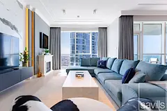 Sea View | High Floor | Upgraded and Furnished