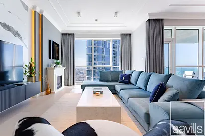 Sea View | High Floor | Upgraded and Furnished