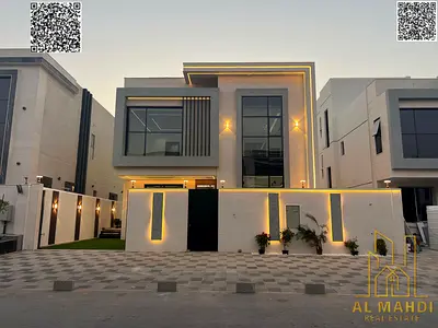 فيلا مودرن للبيع في الزاهية _ 5 غرف ماستر _ مجلس وصالة _ مطبخ _ غرفة خادمة _ مسبح خاص _ رووف _ مقابل حديقة _ مساحة 3500 قدم _ السعر 1,950,000 شامل الر