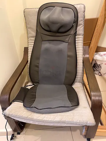 IKEA POÄNG chair with Snailax Massage chair