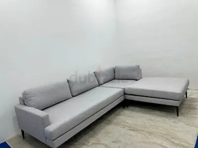 Like new condition west elm lshape sofa