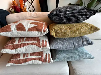 7 Beautiful Decorative Pillows from NEXT and Pan Home, 45x45cm