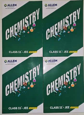 Allen Chemistry Class 11 IIT JEE — Modules 1-4 (Set of 4)