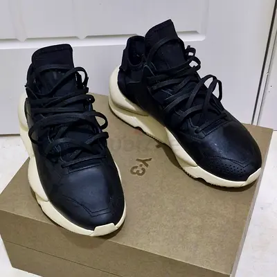 Adidas - Y3 _ Stylish Black Sneakers