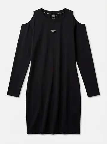 Sport long-sleeve dress, bodycone. DKNY
