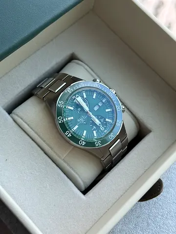 BALL Roadmaster Rescue Chronograph 42 Green