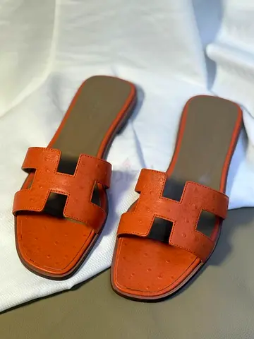 Hermes woman slipper