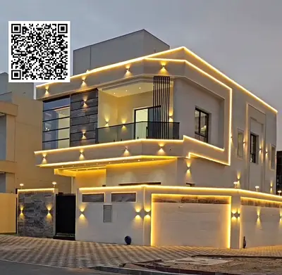 Enjoy luxury and privacy in a villa with an exceptional location For Sale: Modern Corner Villa in a Strategic Location in Al Helio 2, Ajman