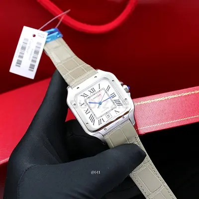 Cartier Santos Automatic Arabic Numerals