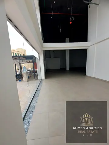 For Annual Rent – Spacious 2200 Sqft Commercial Shop in Al Rawda 2, Ajman | Near Al Hamidiya Police Station – AED 300,000 Negotiable