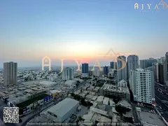 For sale: 1 bedroom hall in City Towers Ajman, direct views of Al Jaran Mall and Khalifa Street, ope