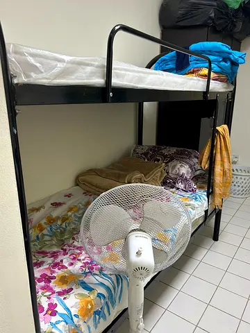 Bunk bed and 3 door wardrobe