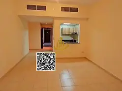 One-bedroom apartment for rent in Ajman Towers | Parking + Swimming pool + Open view