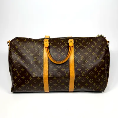 Authentic LOUIS VUITTON KEEPALL BANDOULIÈRE 50 BAG