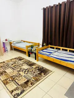 Luxury Arab Female bed space in master bedroom