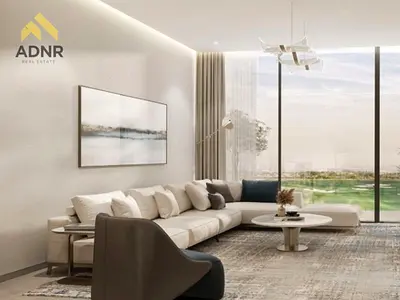 شقة 3 غرف نوم بإطلالة على ملعب الغولف والحديقة | خيارات دفع مرنة (PPH) | تصميم مميز