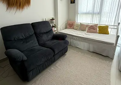 Recliner two seater and Day Bed
