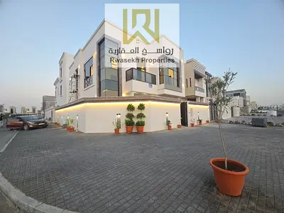 Corner Stone-Finished Villa for Sale – Al Helio 2, Ajman | Prime Location Don’t miss this opportunity to own a stunning corner villa with full natural