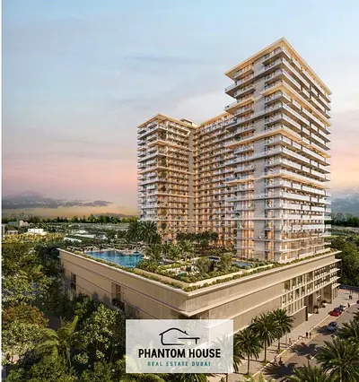 Furnished 1BR Apartment | Sol Levante JVT | Golf & Skyline Views