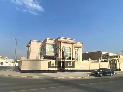 فيلا للبيع ضاحية مغيدر الطرفا بمساحة 18000قدم على 3 شوارع 6غرف نوم السعر 6000000 درهم