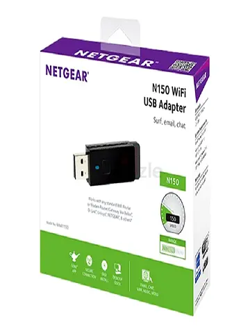 NETGEAR N150 - WIFI USB DONGLE + CRADLE - BRAND NEW
