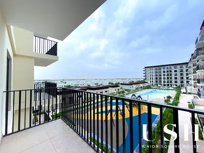 Brand New 1 BR | Pool View | Equipped Kitchen