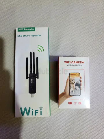 USB WiFi Smart Repeater and WiFi Camera Bundle