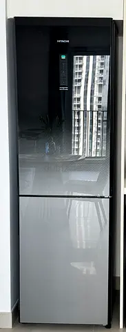 Hitachi 2-Door Refrigerator (Bottom Freezer) - Good Condition