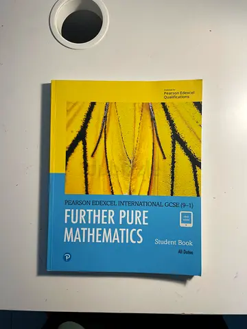 Edexcel IGCSE Further Pure Mathematics Student Book