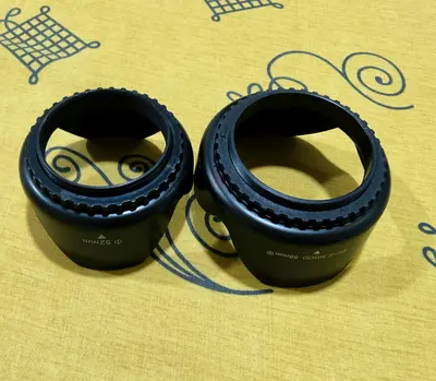52mm  58mm Lens hood