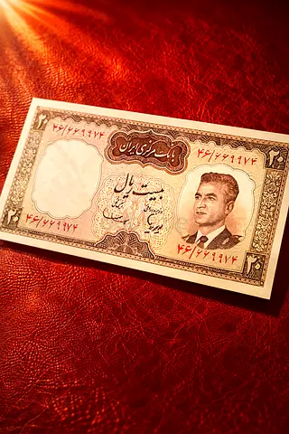 20 Rials – Second Series, Mohammad Reza Shah | Central Bank of Iran