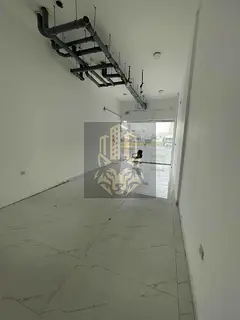 Shop for rent in Al Alia, Ajman. 420 sq.ft, brand new building, prime location in a high-end area, g