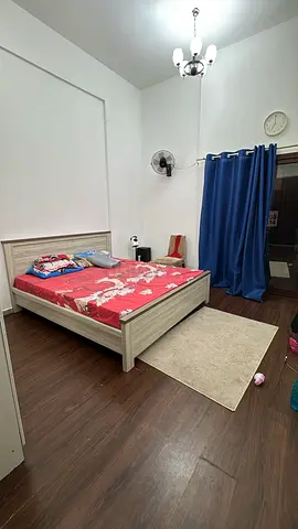 Fully Furnished, Attached Bathroom  Balcony Room Available