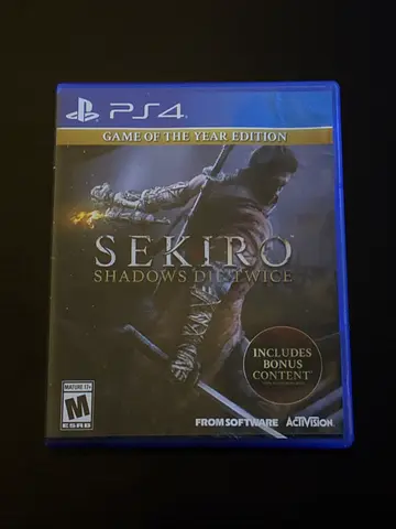 Sekiro: Shadows Die Twice - PS4 (Game of the Year Edition)like new , hard to find