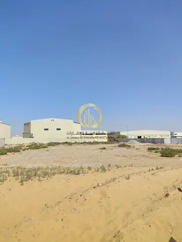 For sale: a fenced land in Al-Sajja Industrial area, with an area of 10,800 square feet, ownership available for citizens and GCC countries.