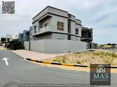 Luxury villa in a prime location in Al Zahia, 5 rooms and a rooftop terrace, electricity and water i