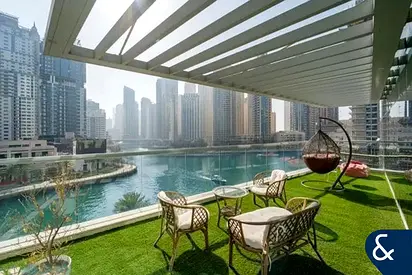 Large Terrace | Full Marina View | Maid Room
