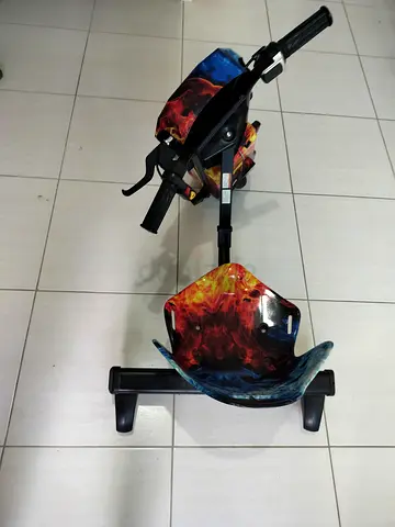 Kids play bike