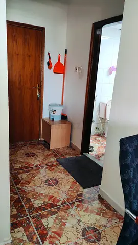 Family Sharing room with attached washroom