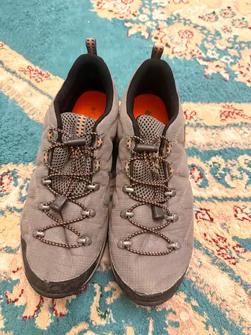 Columbia Waterproof Hiking Shoes Grey and Orange UK 9 / EU 43