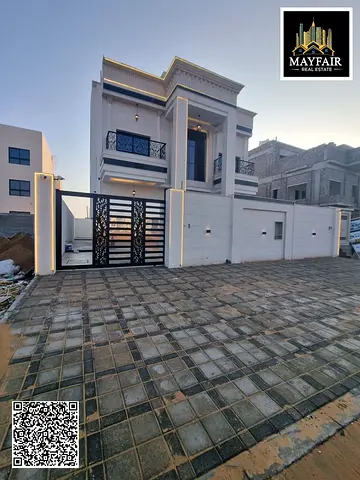 **New Classic Villa for Sale in Heliopolis Center - 6 Master Bedrooms | 2-Star Stone Building | Includes Entertainment System**