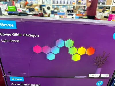 Govee Glide Hexagon Smart RGB Light Panels (New in Box)