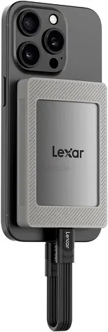 Lexar ES4 Portable SSD with Magnet 1TB External SSD USB 3.2 Gen 2 up to 1050MB/s Read and 1000MB/s
