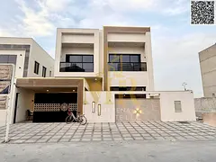 Luxury villa for sale in Al Yasmin, elegant design featuring 4 spacious bedrooms and ultra-luxurious