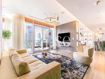 Upgraded 3BR | High Floor | DIFC Skyline View