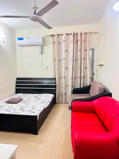 Fully furnished room available for couples only for AED 3200/- in karama Dubai.