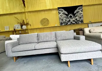 West elm L shape sofa