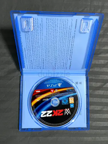 PS4 WWE 2k22 disk