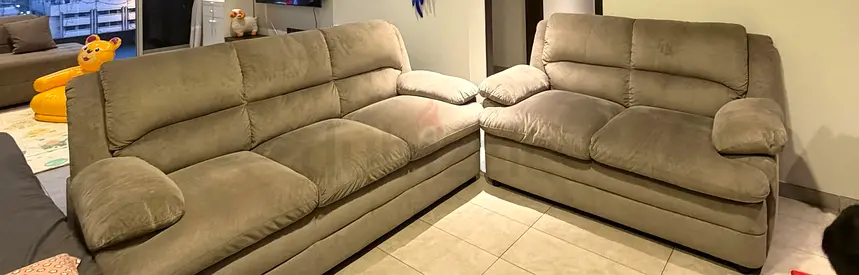 Comfortable Grey Sofa Set for Sale