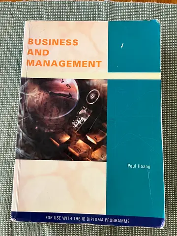 Business and Management book